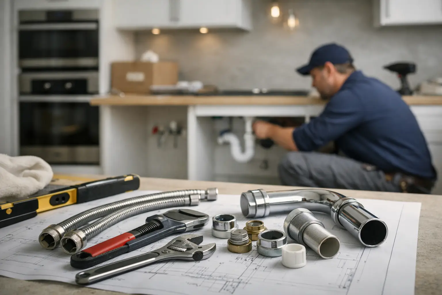 Du visar för närvarande Guide till köksrenovering med VVS i rätt ordning