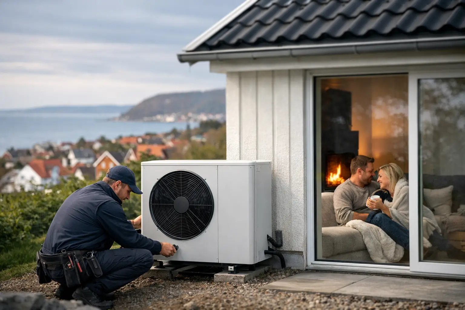 Du visar för närvarande Värmepump installation Båstad för ett varmare hem